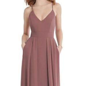 Dessy After Six Bridesmaid Dress 1514 English Rose